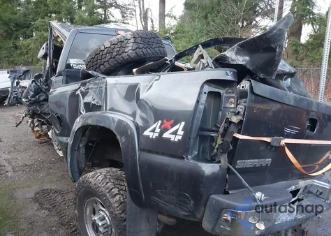 2005 GMC Sierra 2500Hd Slt from USA, damaged, VIN 1GTHK29UX5E130263